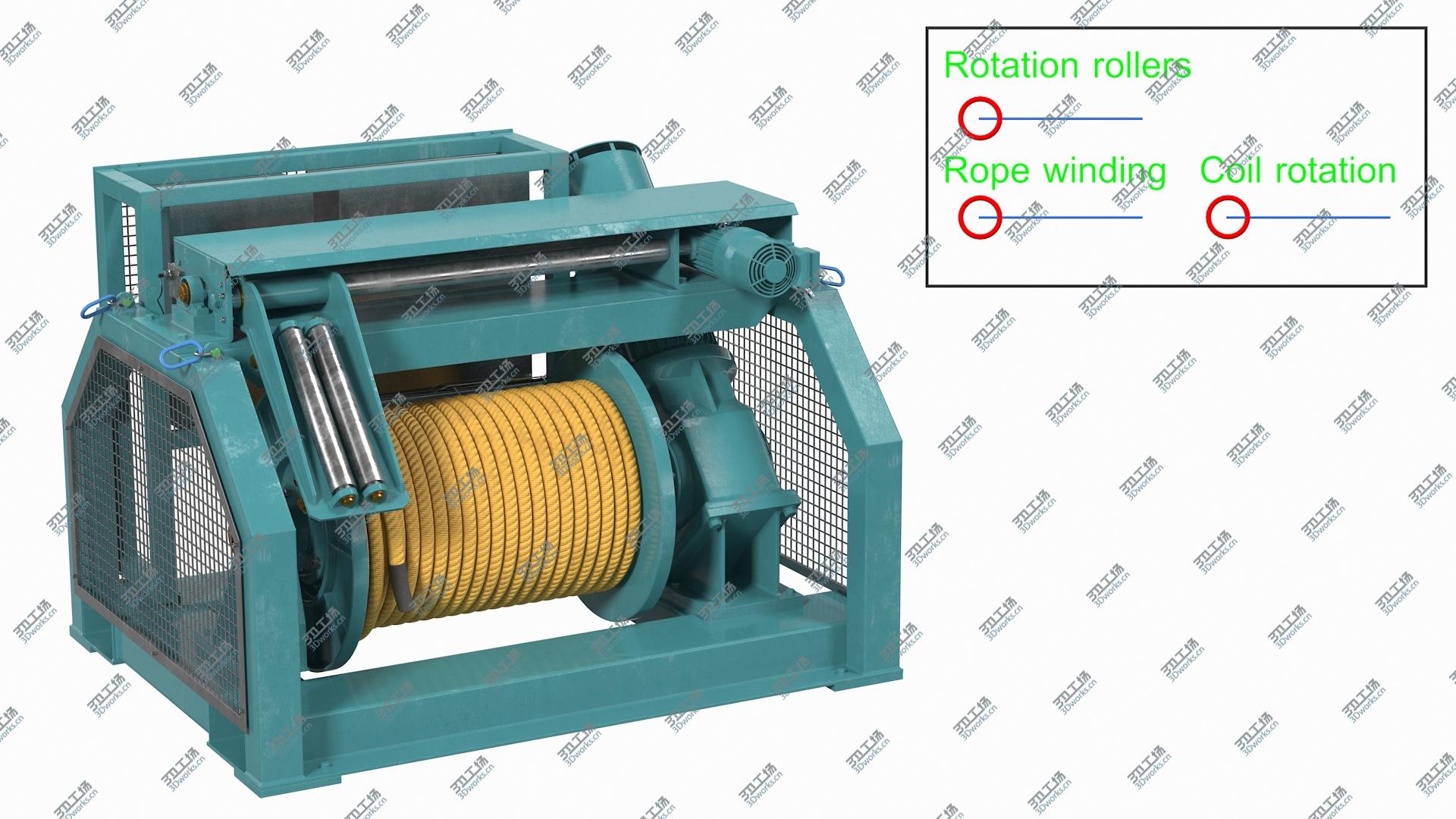 images/goods_img/202105074/Marine Mooring Winch Rigged 3D/3.jpg